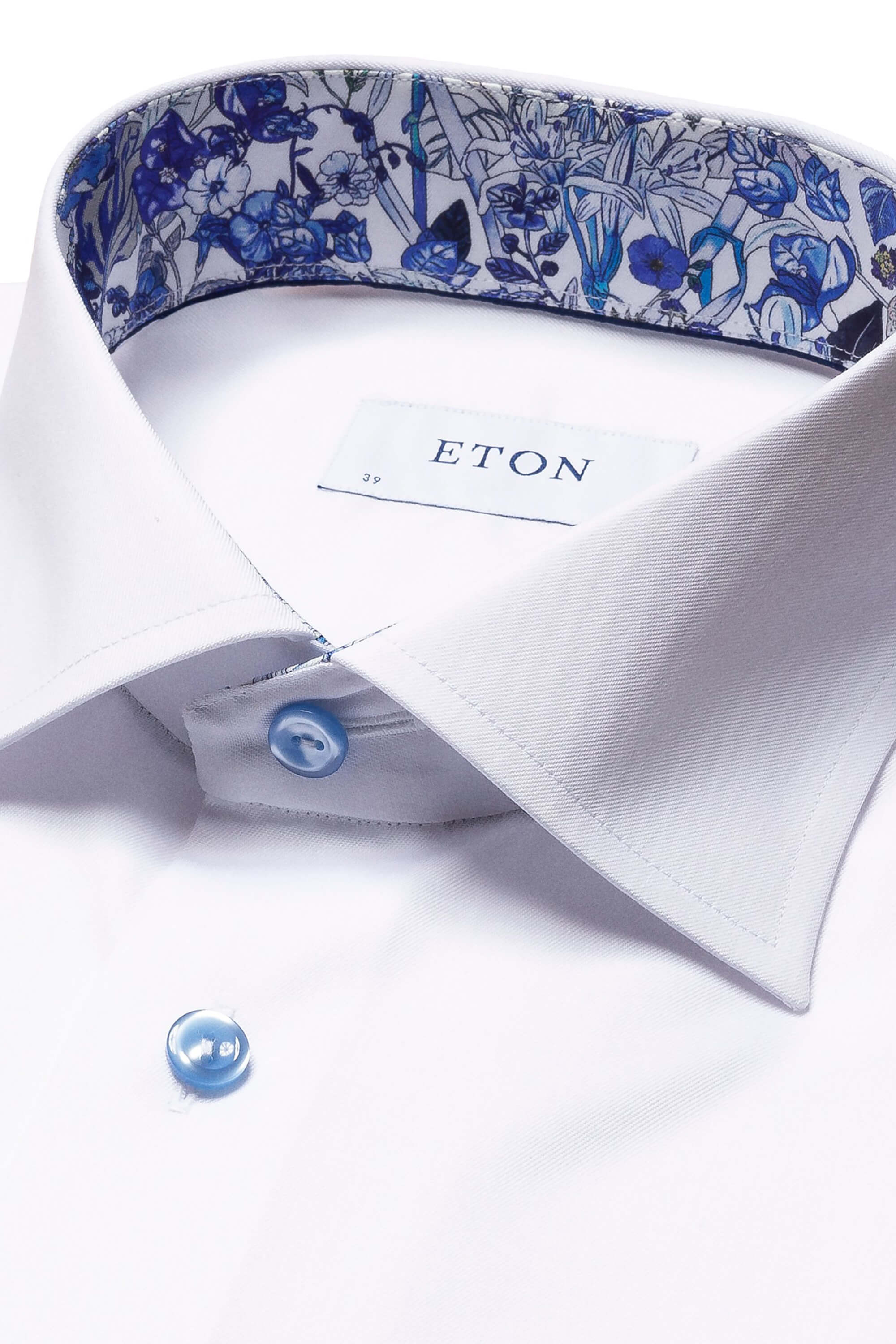 Eton White Signature Twill Shirt