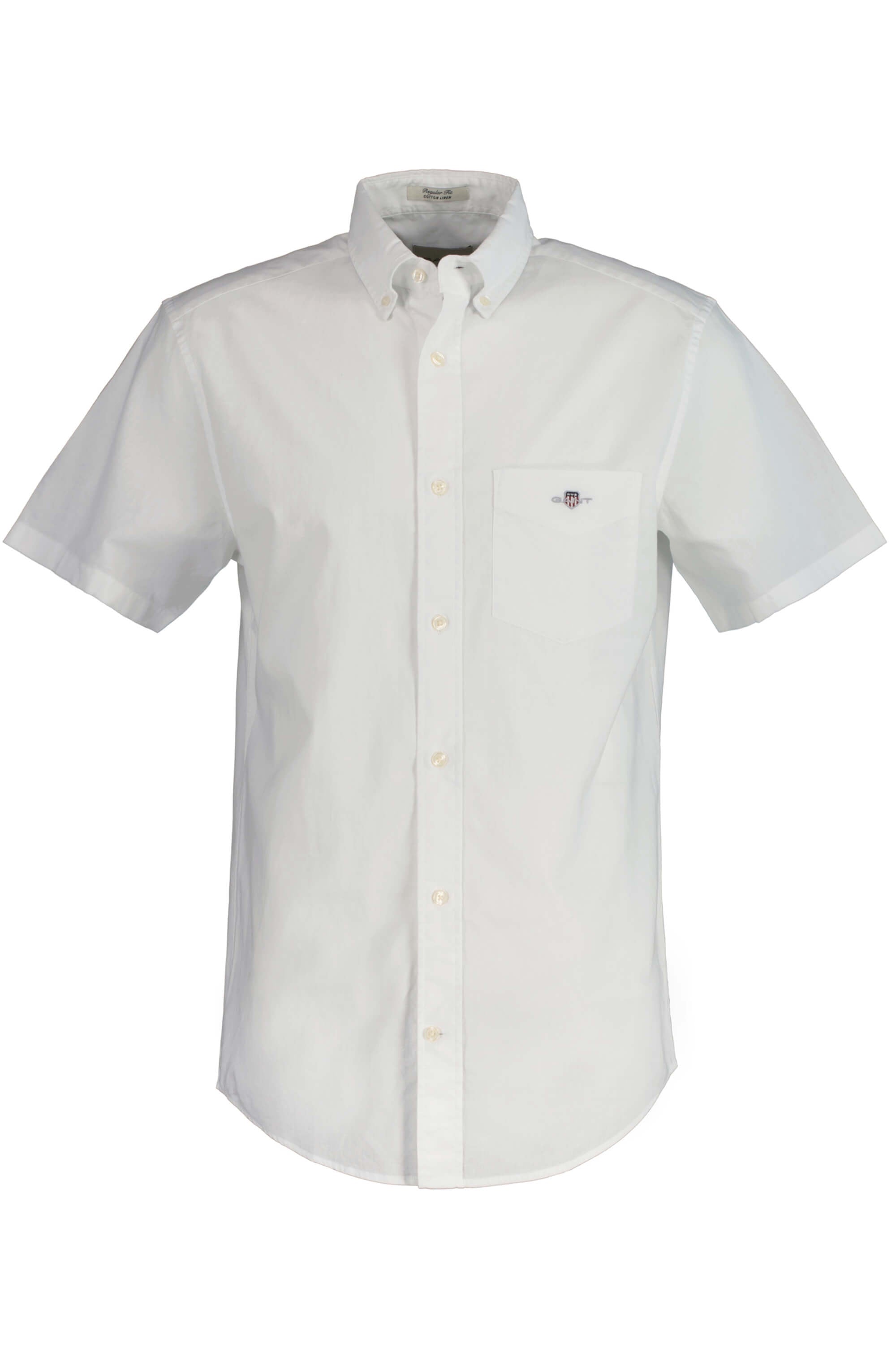 Gant Cotton Linen Shirt SS White