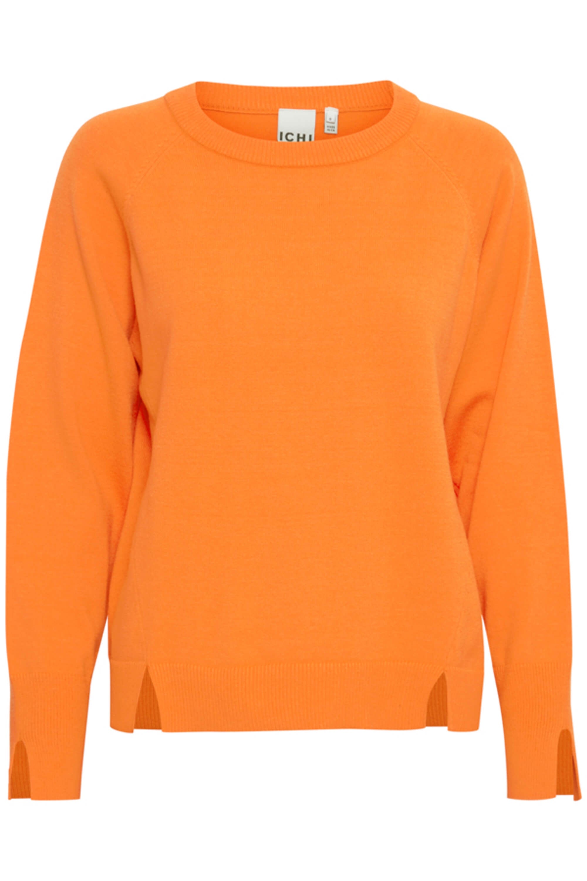 Ichi Boston Knit Pullover Orange