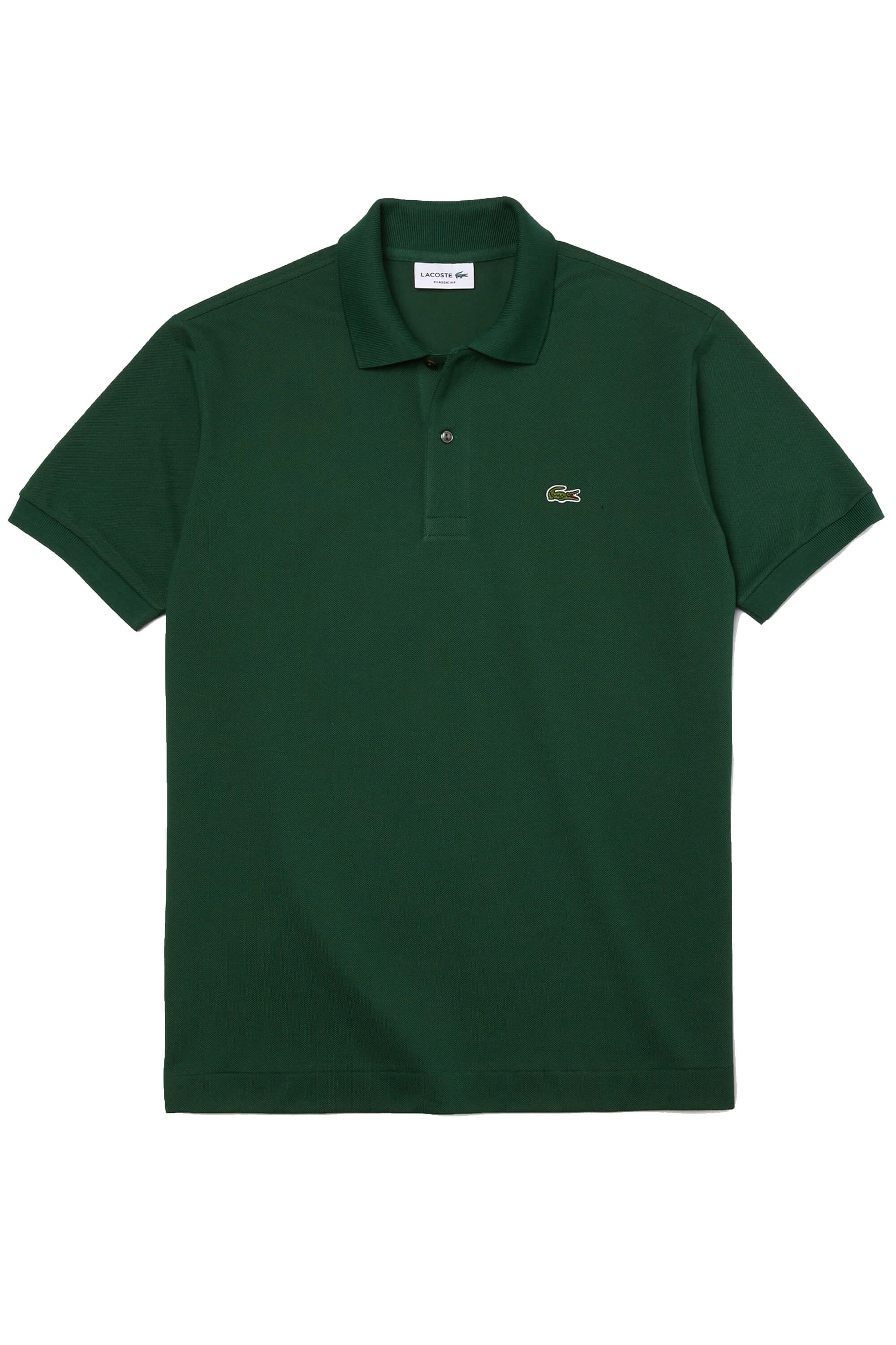 Lacoste Plain Polo Green