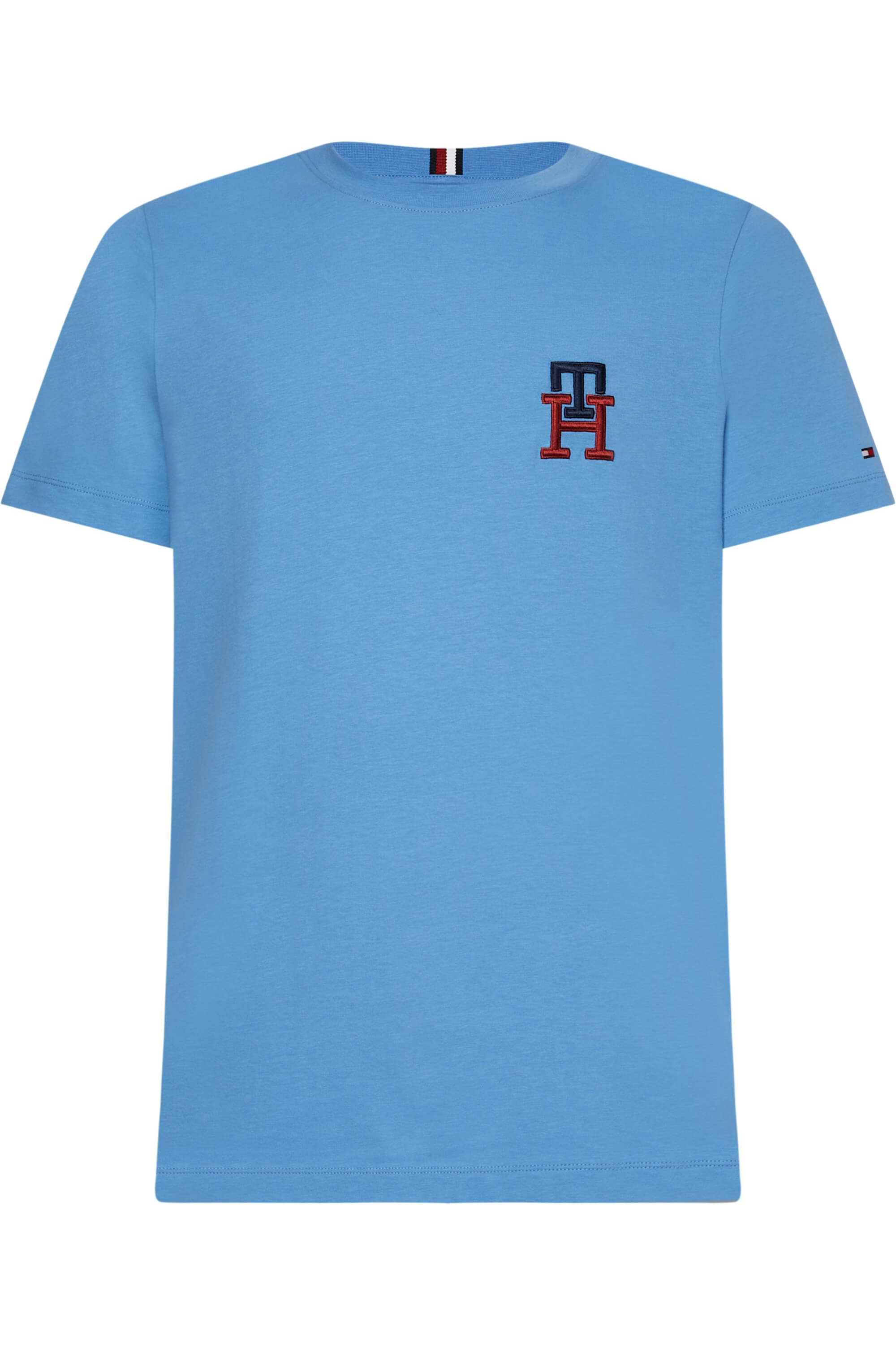 Tommy Hilfiger Essentail Monogram T-Shirt Sky Cloud
